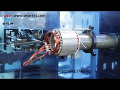 क्षैतिज एकल पक्षीय मोटर स्टेटर लैंसिंग मशीन SMT - DW350 उच्च प्रदर्शन