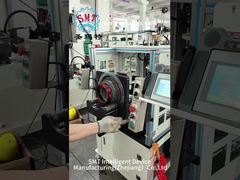 स्वचालित सर्वो प्रकार स्टेटर कॉइल सिंगल लेसिंग मशीन